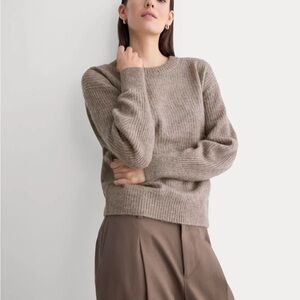Everlane The Cocoon Crew in Alpaca